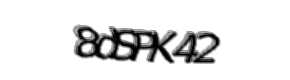 Security check image, please type the characters shown