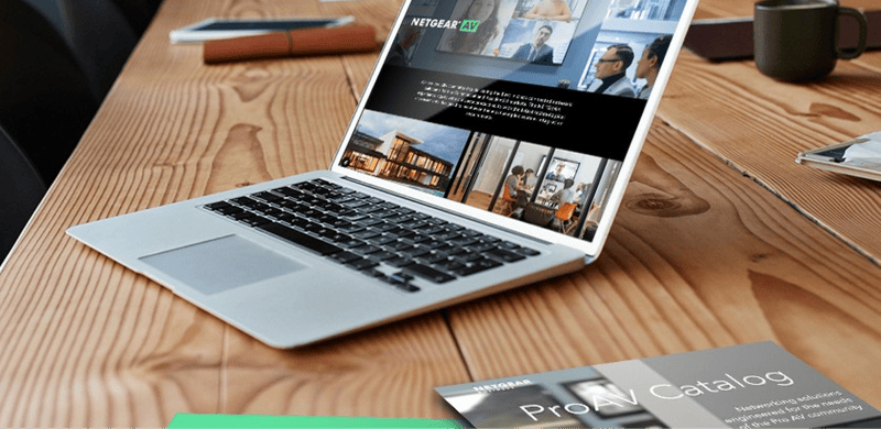 NETGEAR Pro AV Resource Center materials