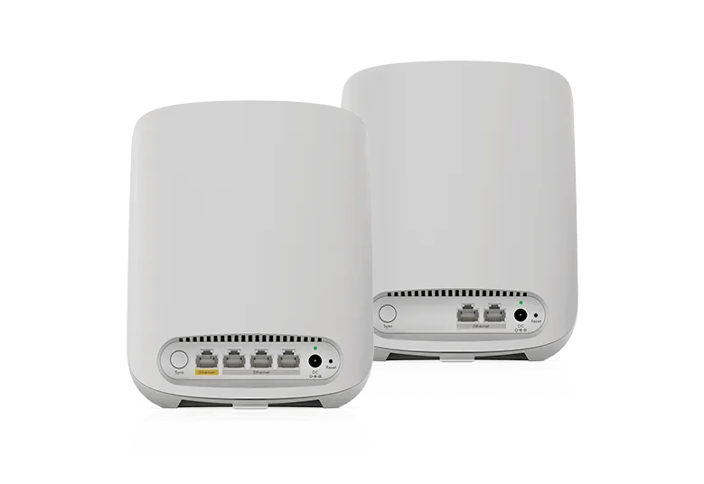 ルーター・ネットワーク機器 NETGEAR RBS350-100JPS AX1800 Orbi WiFi 6 AX1800 WiFi 6 Whole Home Mesh WiFiシステム (RBK352)