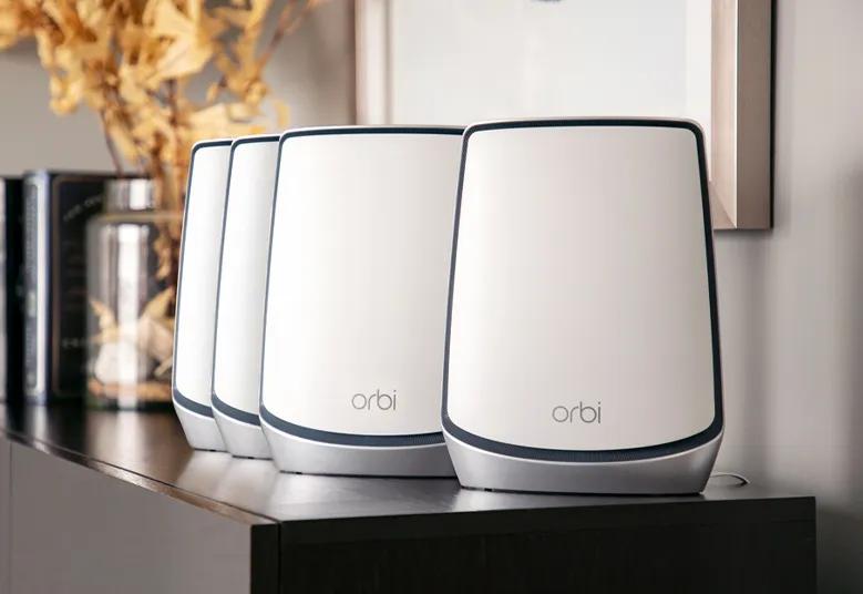 Orbi RBK854 WiFi 6 Mesh WiFiシステム 4台セット Orbi 850シリーズ