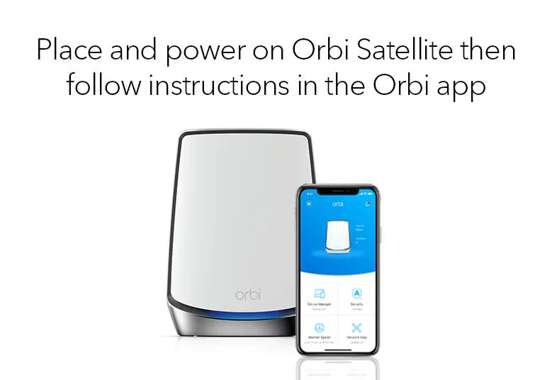 Orbi 850シリーズ追加用サテライト - WiFi 6カバレッジを拡張 - NETGEAR