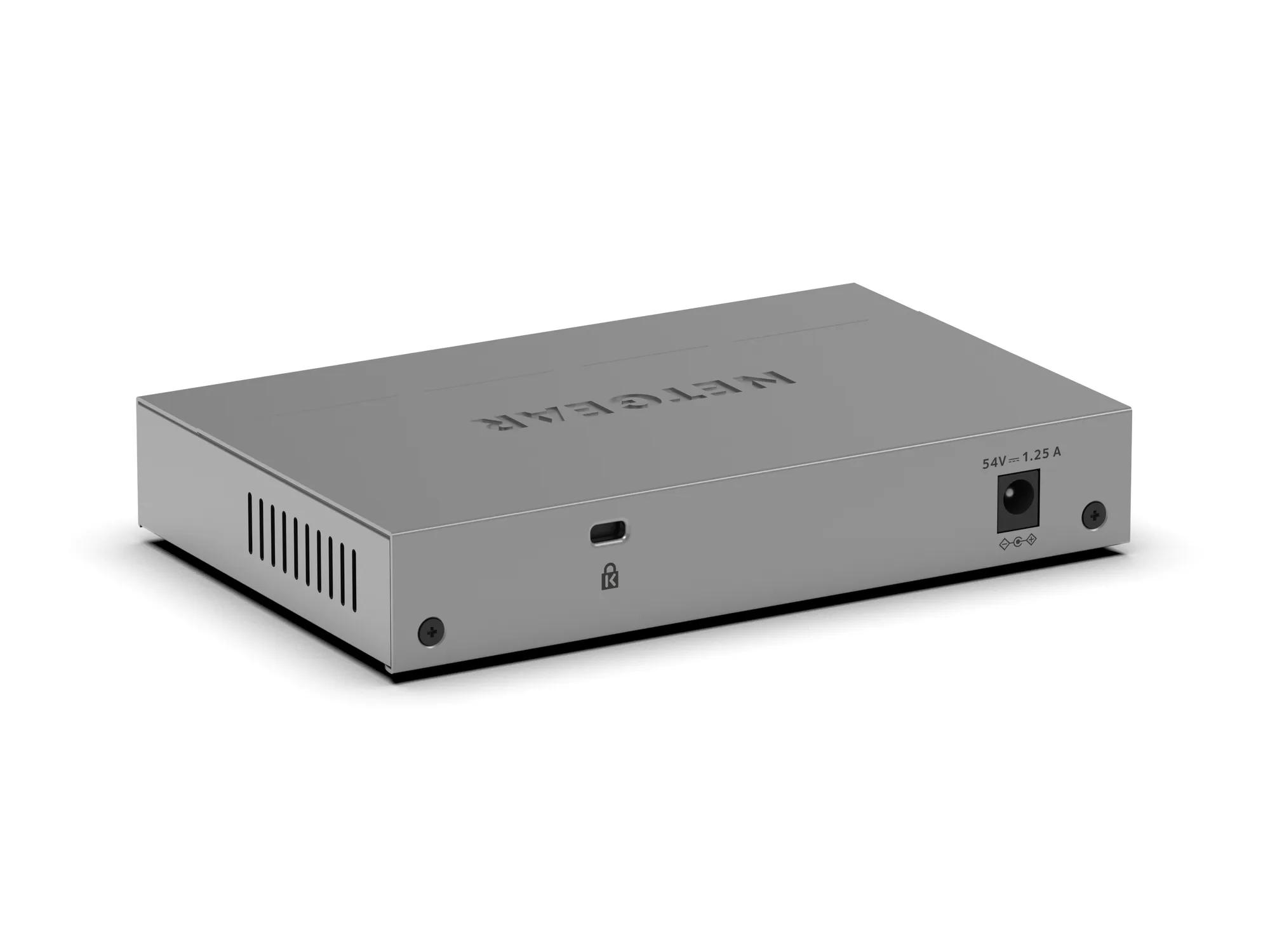 5-Port Gigabit Ethernet PoE+ Easy Smart Switch (63W)