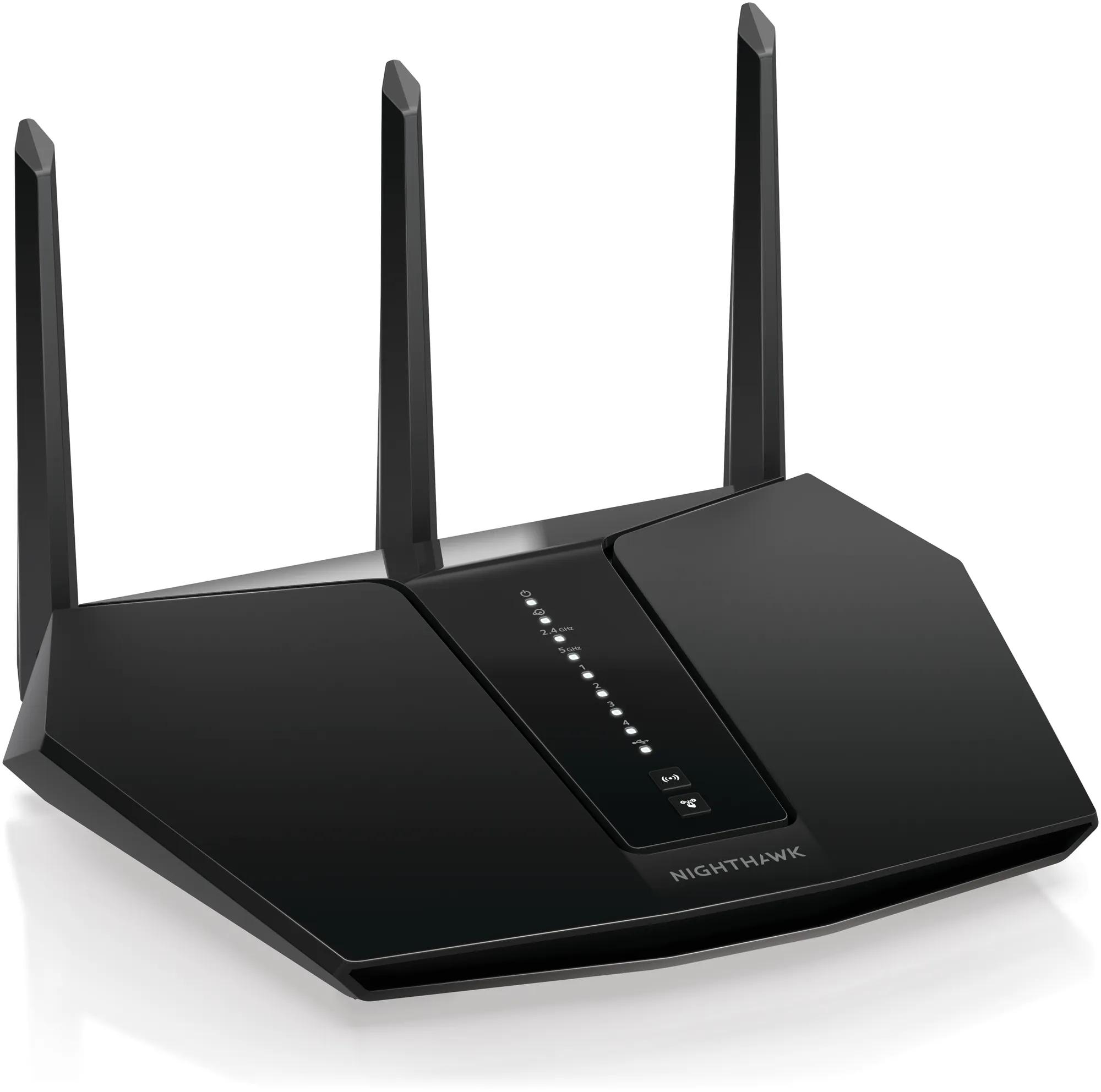 Nighthawk RAX30 Router 2.4Gbs WiFi 6 Speeds - NETGEAR