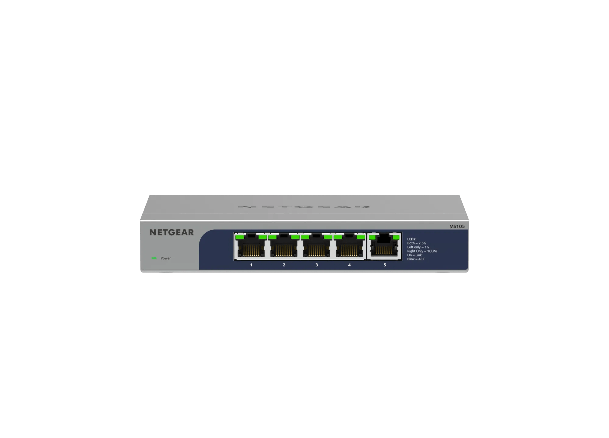Multi-Gigabit Ethernet Switch - MS105 | NETGEAR