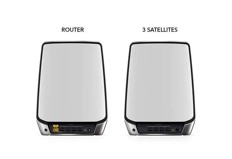 Orbi RBK854 WiFi 6 Mesh WiFiシステム 4台セット Orbi 850シリーズ
