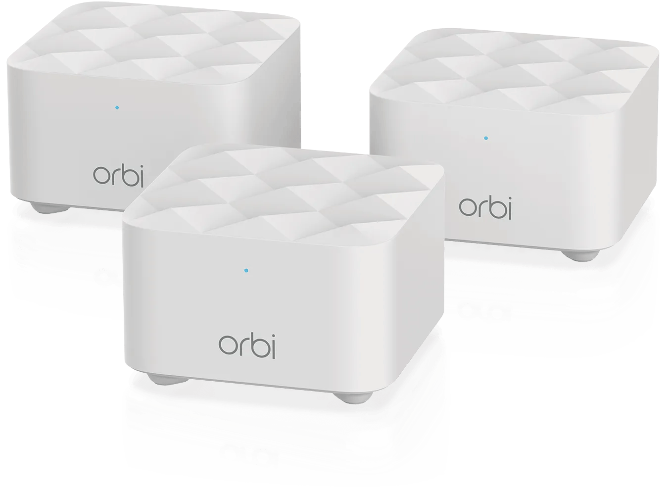 NETGEAR Orbi メッシュWiFiシステム RBK50 2台セット Mesh WiFi System, Dual-Band with 1.2Gbps Speed - RBK13 - NETGEAR
