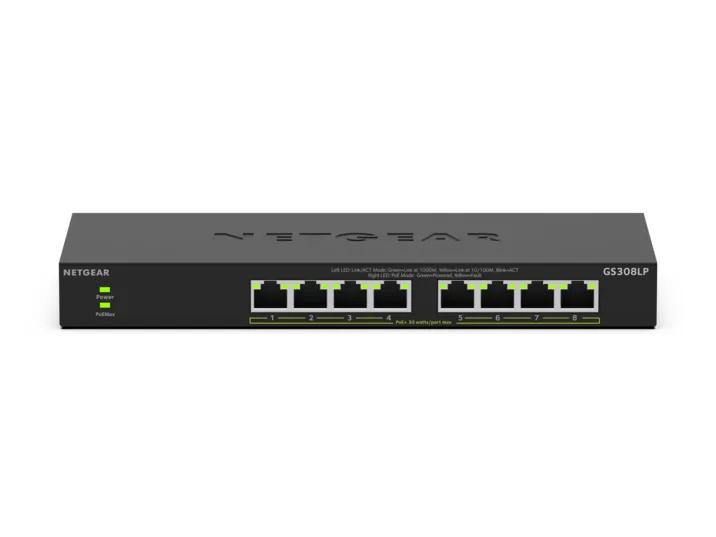 NETGEAR 5-Port Gigabit Ethernet Unmanaged PoE+ Essentials Switch
