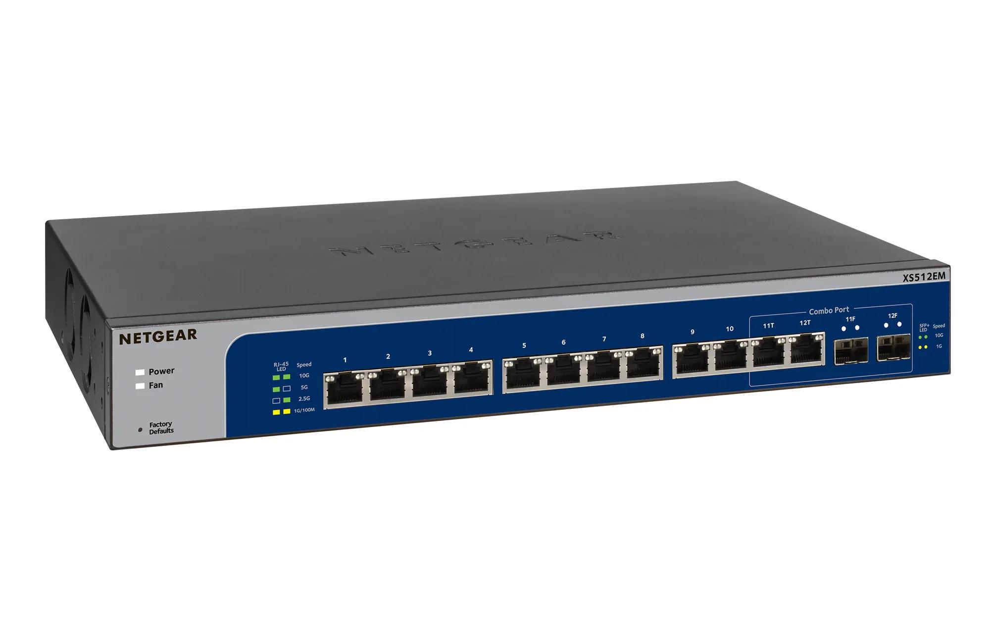 12-Port 10G/Multi-Gigabit Easy Smart Managed Switch