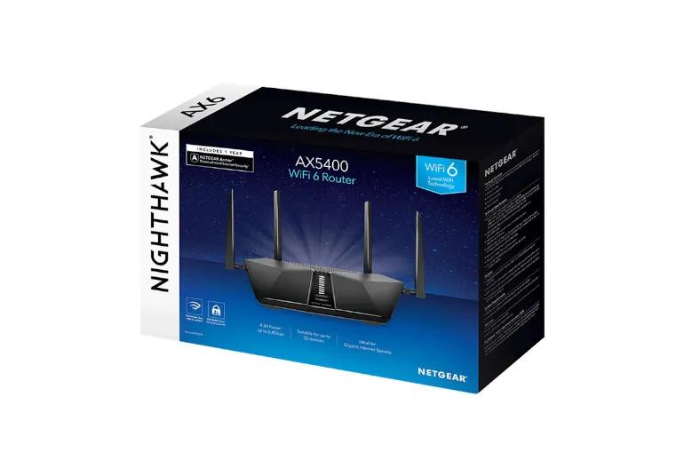 WiFi 6 Router, 6 Stream with Up to 5.4 Gbps - RAX54S - NETGEAR