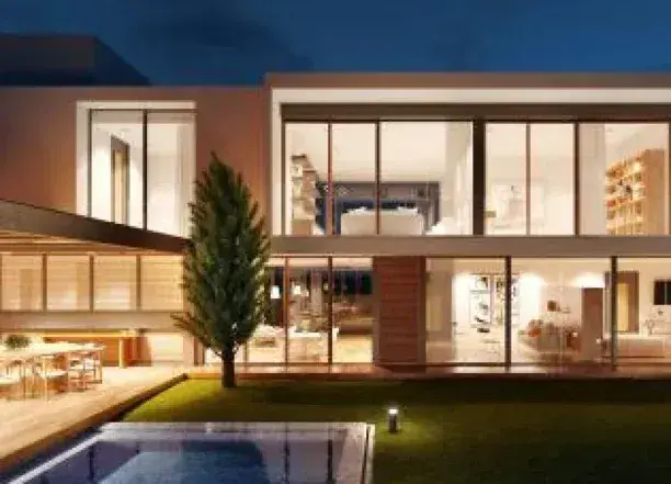 A home covered by Orbi whole-home mesh WiFi