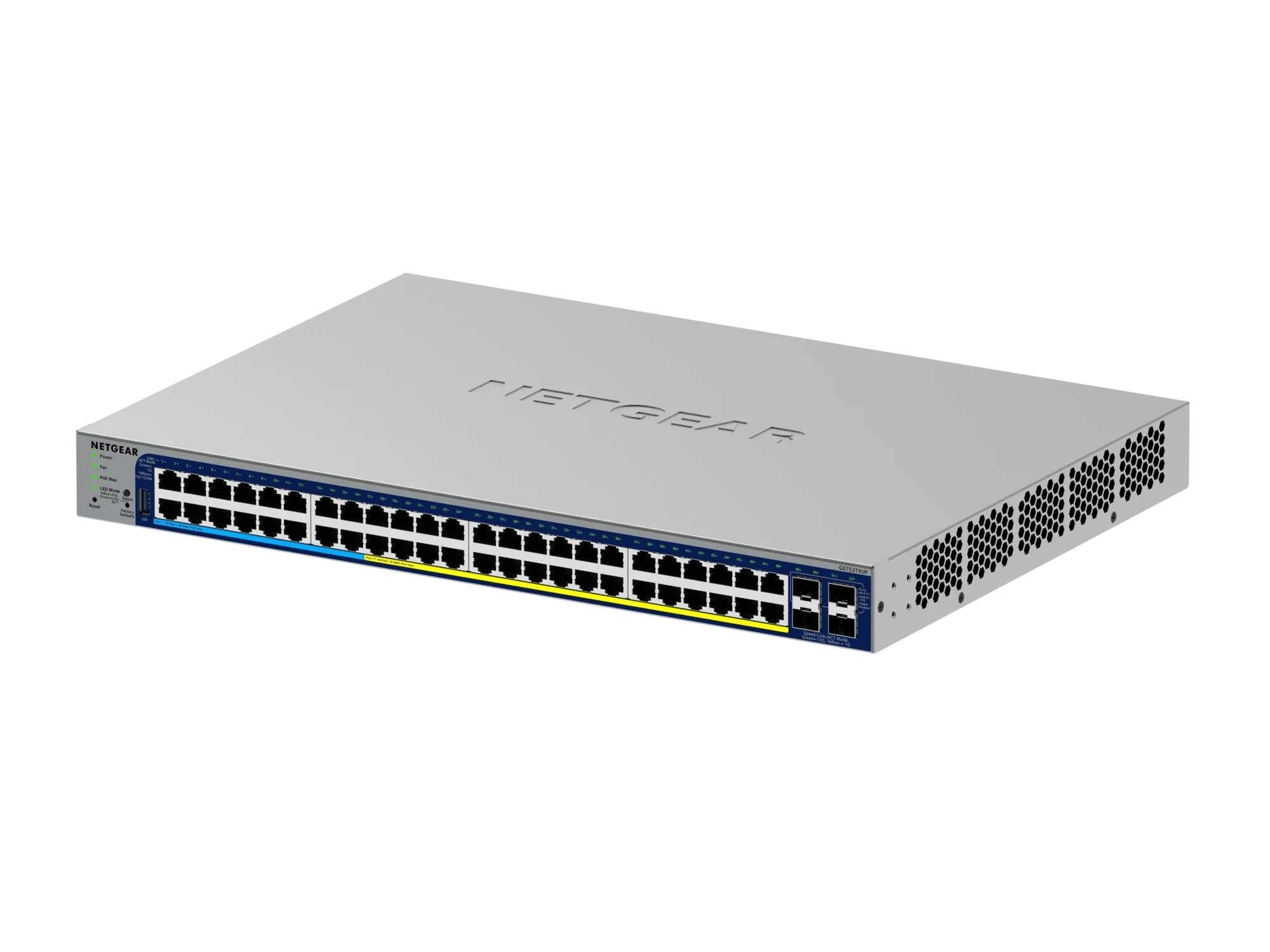 48-Port Gigabit Ethernet PoE++ Smart Switch w/ optional Remote