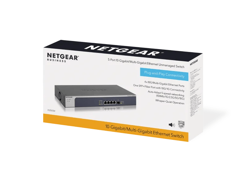 Gigabit Unmanaged Switch Series - XS505M | NETGEAR