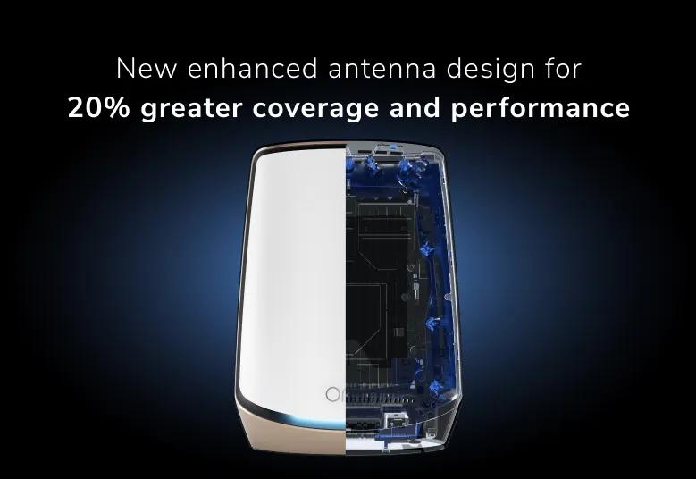 NETGEAR RBK863S - Orbi Tri-Band Mesh WiFi 6 System
