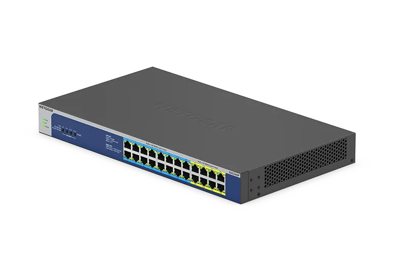 ギガビットアンマネージスイッチシリーズ - GS524UP | NETGEAR