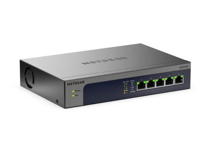 NETGEAR XS505Mv2 5ポート 10G アンマネージイーサネットスイッチ