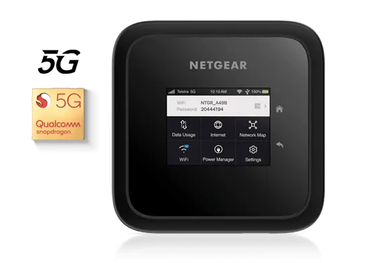 Nighthawk® M6 5G WiFi 6 Mobile Router With 5G Sub-6 bands, for Telstra
