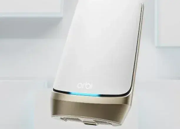 White Orbi mesh system