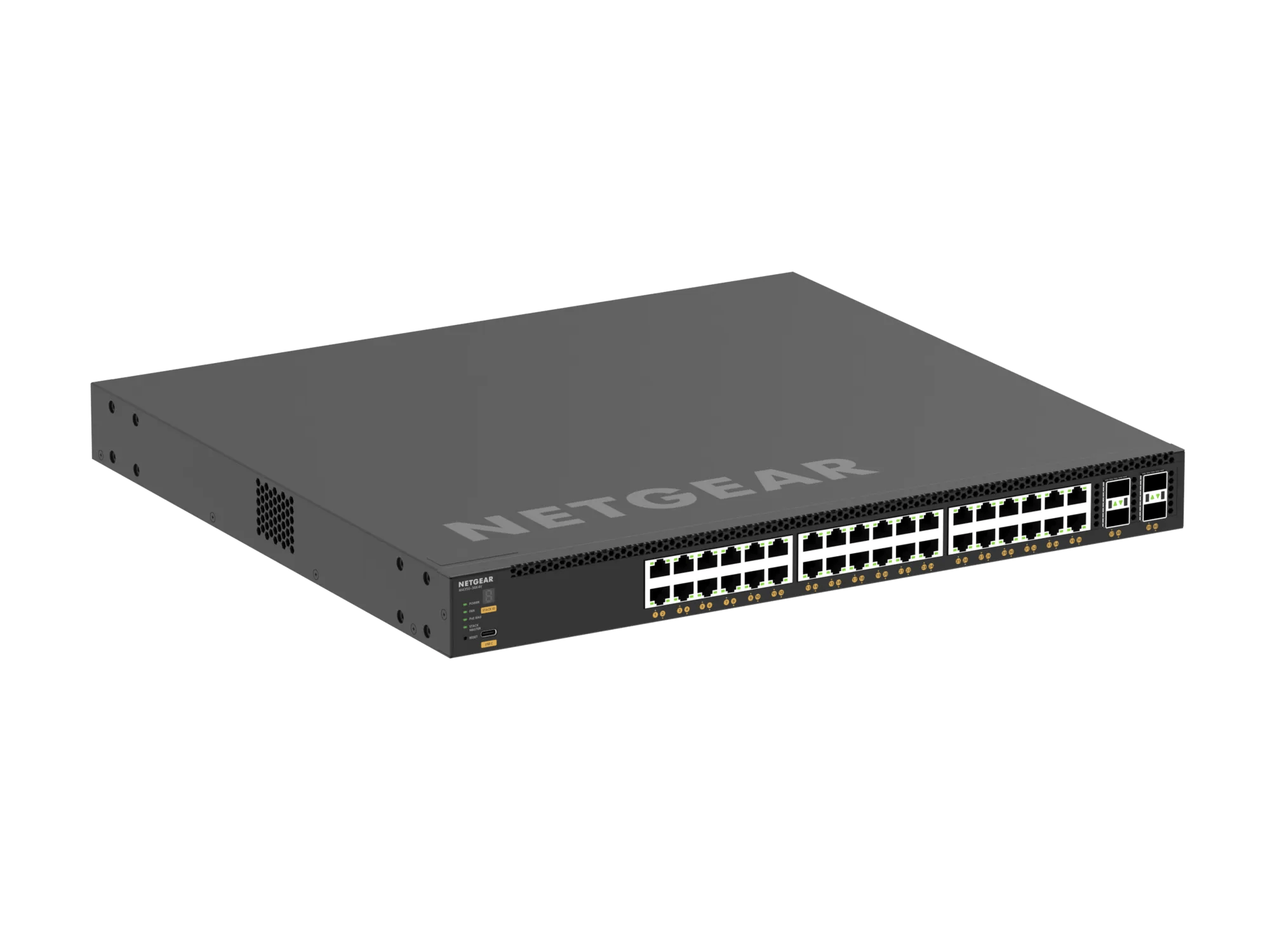XSM4340CV 36ポート 10Gマルチギガ PoE++ & SFP28×4スイッチ - NETGEAR