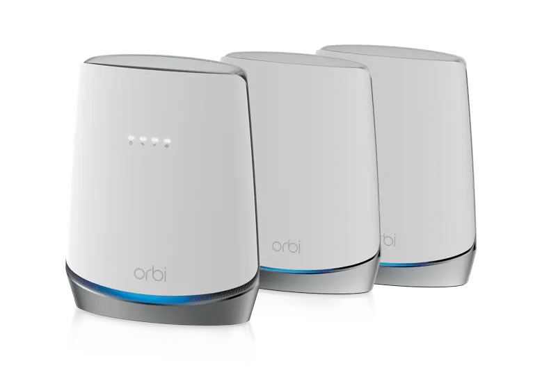 Orbi CBK753 Cable Modem WiFi 6 Mesh System 3-Pack | NETGEAR