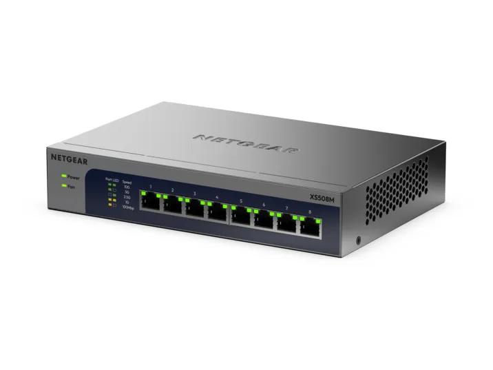 NETGEAR XS508Mv2 8-Port 10G Unmanaged Ethernet Switch