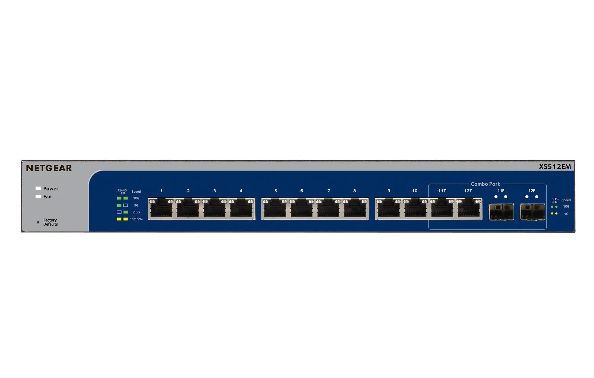 12-Port 10G/Multi-Gigabit Easy Smart Managed Switch