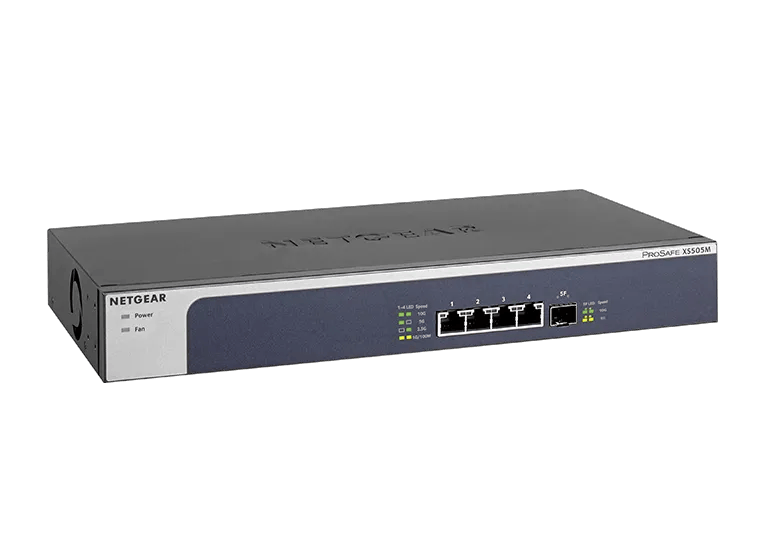 NETGEAR ProSafe XS505M コード付き Gigabit Unmanaged Switch Series - XS505M | NETGEAR