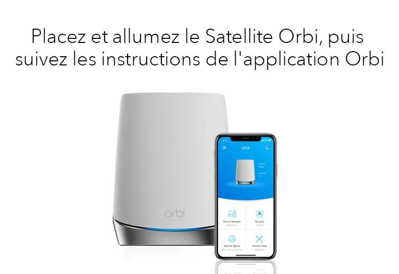 Orbi Tri-Banda WiFi 6 Add-on Satellite, 4.2Gbps