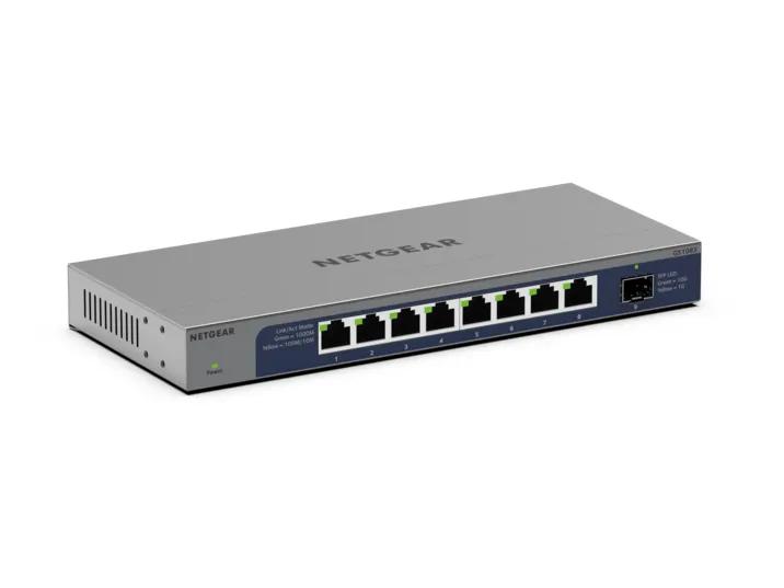 8-port 1Gb Switch with 10gb SFP+ Uplink GS108X - NETGEAR