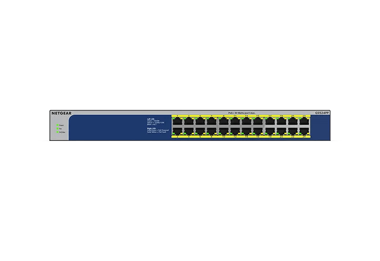 Gigabit Unmanaged Switch Series - GS524PP | NETGEAR