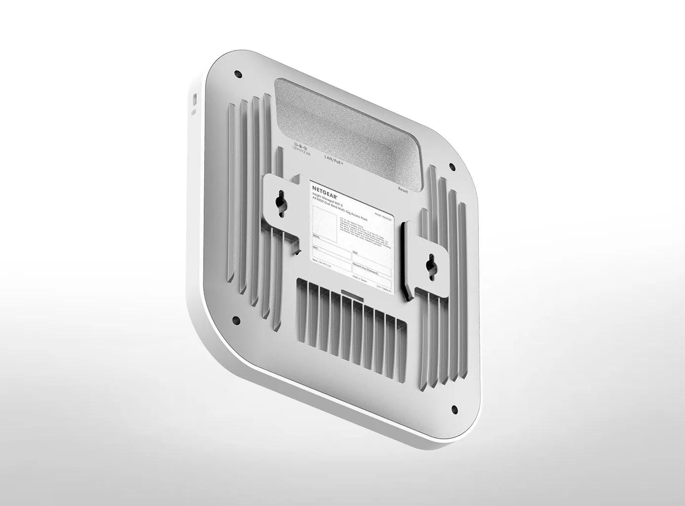 NETGEAR Point d'accès WiFi 6 PoE (WAX220) - Borne WiFi 6 - Vitesse WiFi 6 Dual-Band AX4200 | 1