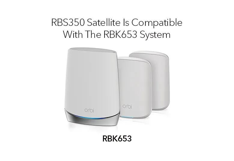 ルーター・ネットワーク機器 NETGEAR RBS350-100JPS AX1800 Orbi WiFi 6 Orbiアドオンサテライト (RBS350) | ホームメッシュサテライト | NETGEAR
