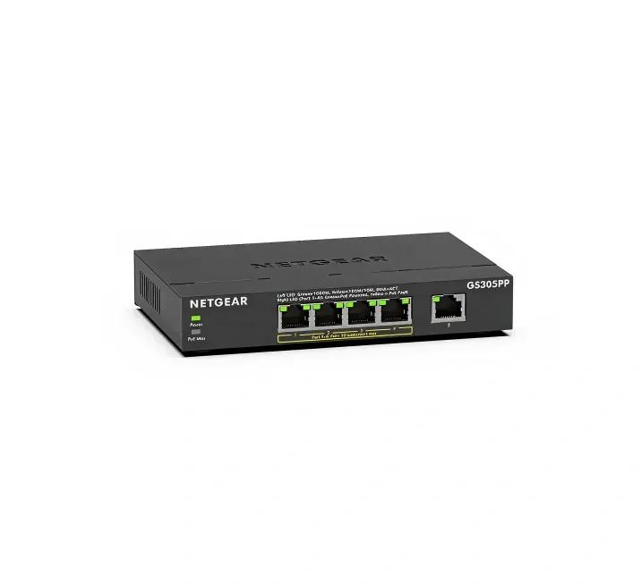 NETGEAR 5-Port Gigabit Ethernet Unmanaged PoE+ Essentials Switch