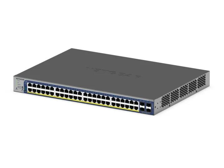 48-Port Gigabit PoE - GS752TXPv3 - Smart Switch - NETGEAR