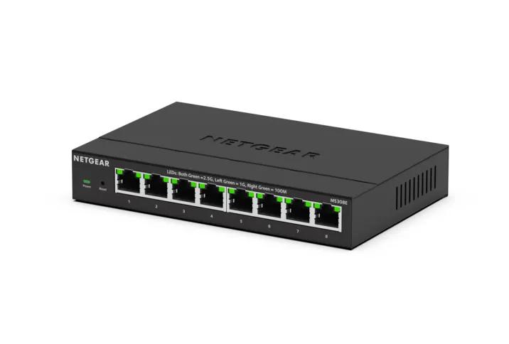8-Port Smart Managed Switch with Gigabit and PoE+ Support