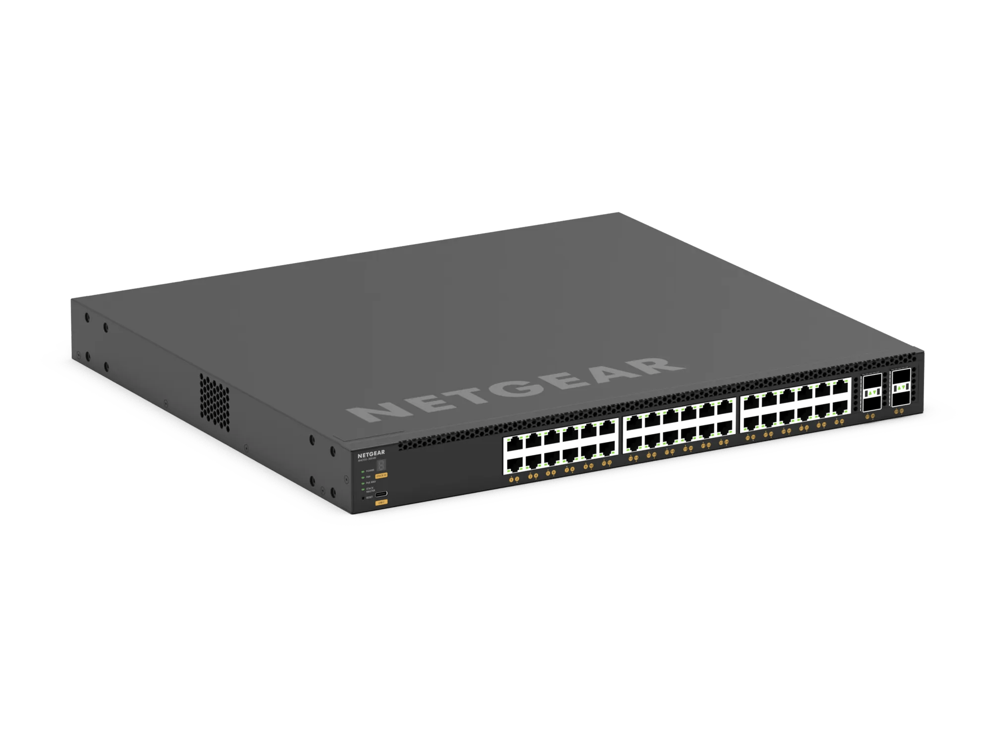 XSM4340CV 36ポート 10Gマルチギガ PoE++ & SFP28×4スイッチ - NETGEAR
