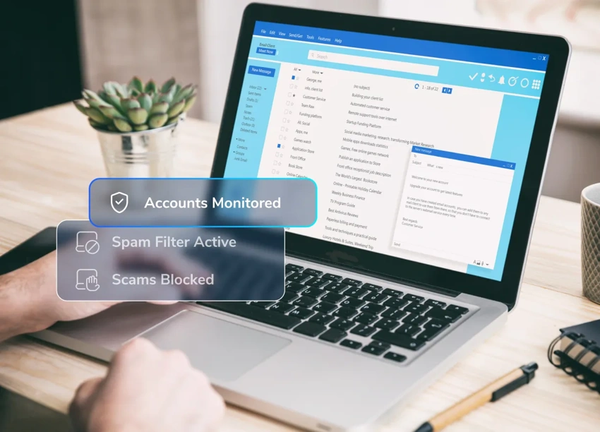 Scam monitoring desktop