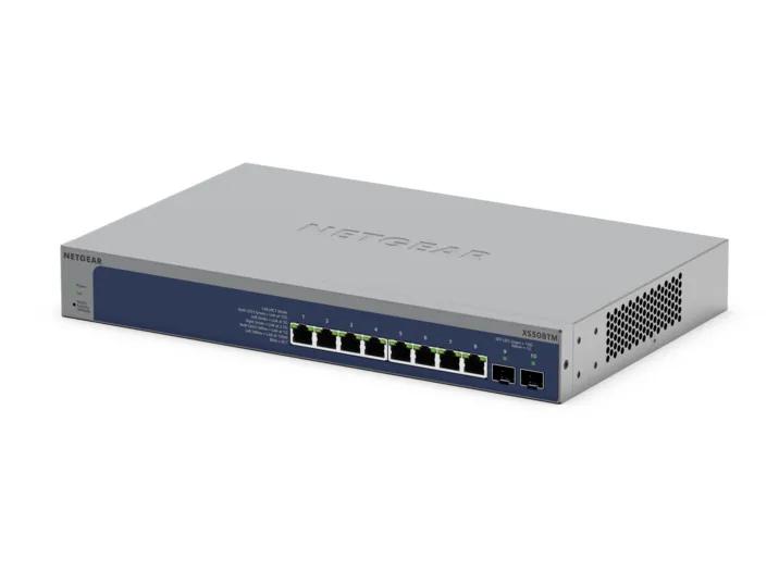 (中古)NETGEAR 10GB 8ポート Hub XS508M-100AJS XS508TM 8-port 10G/Multi-Gig Smart Cloud Switch with 10G SFP+