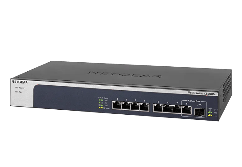 Gigabit Unmanaged Switch Series - XS508M | NETGEAR