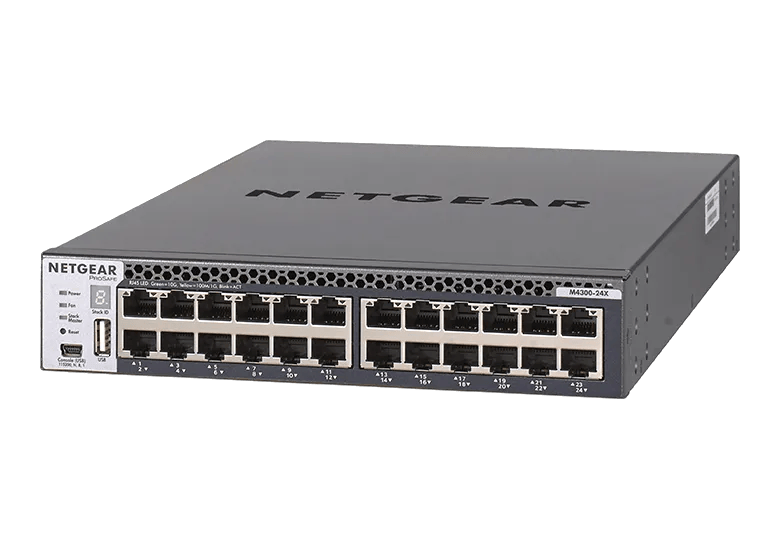 Fully Managed Switches M4300-24X - XSM4324CS | NETGEAR