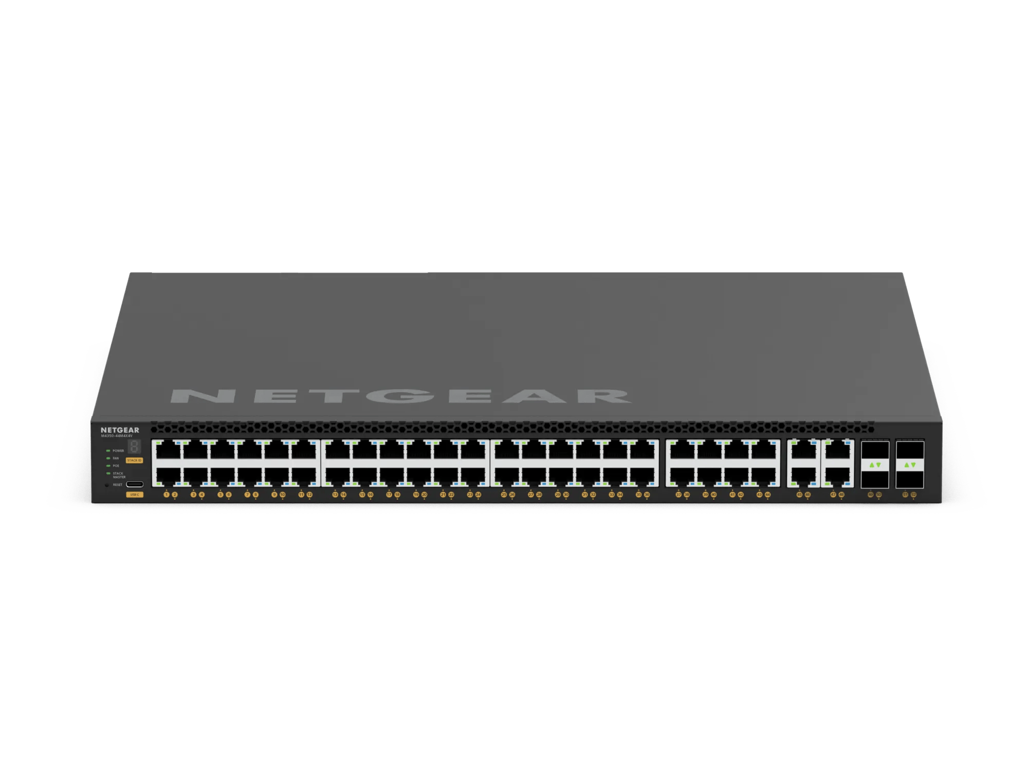 msm MSM4352 44 Port PoE++ Multi Gig Switch - NETGEAR AV M4350