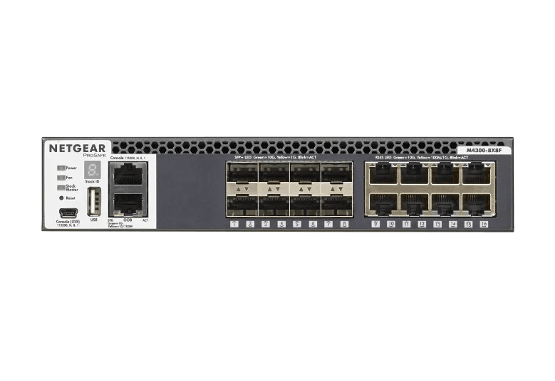 NETGEAR M4300-8X8F L3フルマネージスイッチ 10GbE Fully Managed Switches M4300-8X8F - XSM4316S | NETGEAR