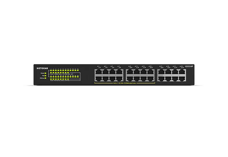 NETGEAR 24-Port Gigabit Ethernet Unmanaged PoE+ Essentials Switch