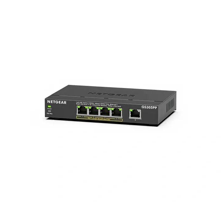 NETGEAR 5-Port Gigabit Ethernet Unmanaged PoE+ Essentials Switch