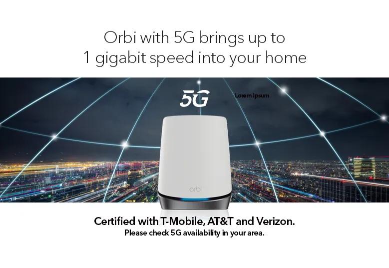 WiFi 6 Mesh WiFiシステム - Orbi 750シリーズ RBK752 ルーター