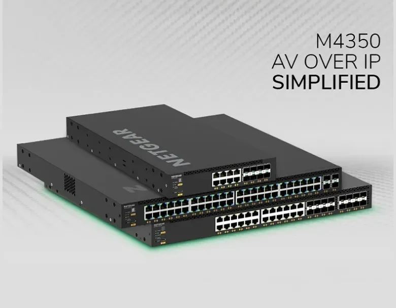 XSM4340CV 36-Port 10G Multi-Gig PoE++ & 4x SFP28 Switch - NETGEAR