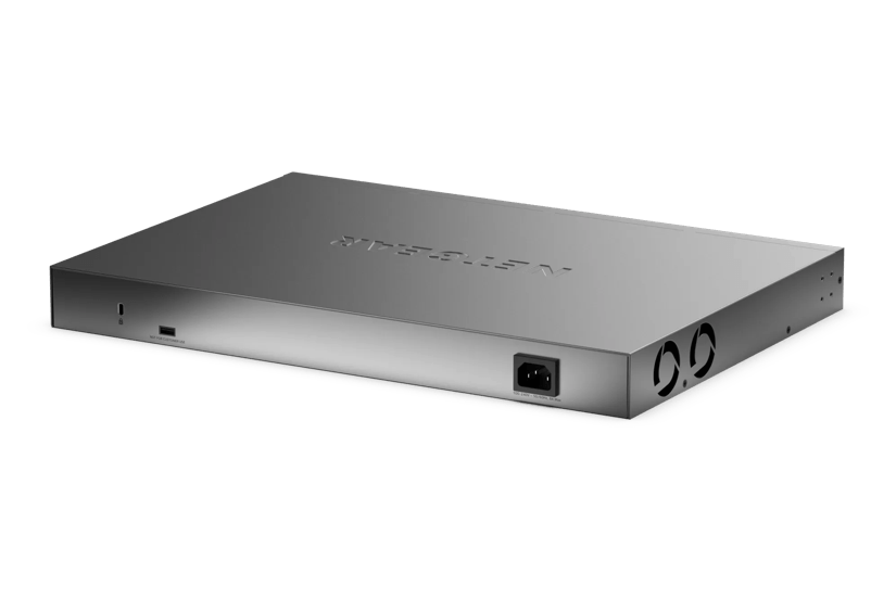 48 Port Gigabit Ethernet PoE+ Smart Switch w/ optional Remote/Cloud Management and 4 SFP Ports (380W)