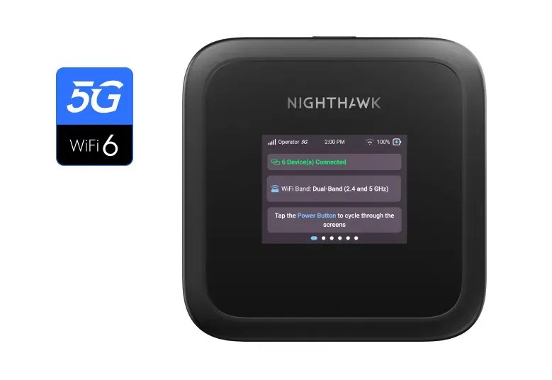 Nighthawk M3 5G WiFi 6 Mobiler Hotspot-Router, offen (MH3150)