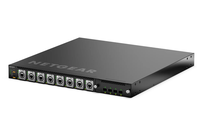 16x 2.5G PoE++ (530W base, up to 1,130W) incl. 8x Neutrik etherCON and 4xSFP28 25G Managed Switch