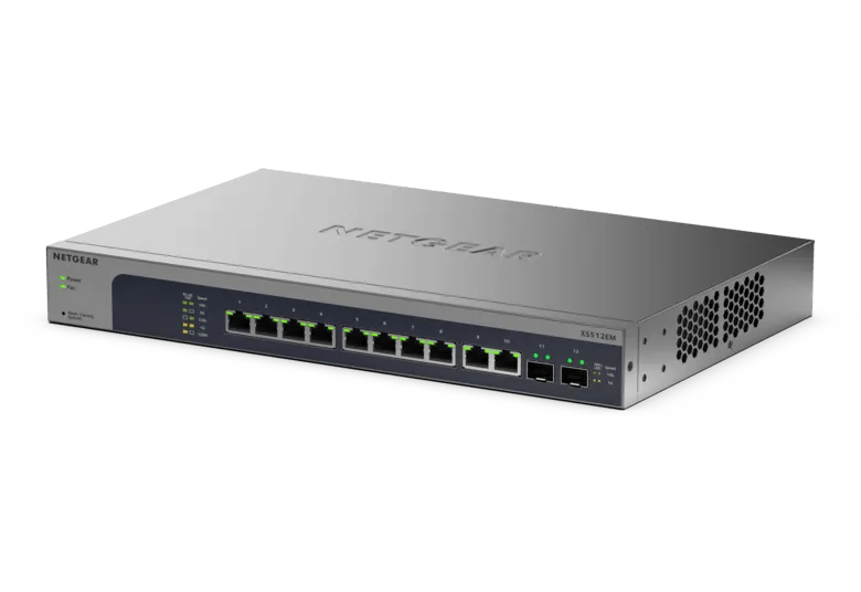 12-Port 10G/Multi-Gigabit Ethernet Easy Smart Managed Switch with 2 10G SFP+ Ports