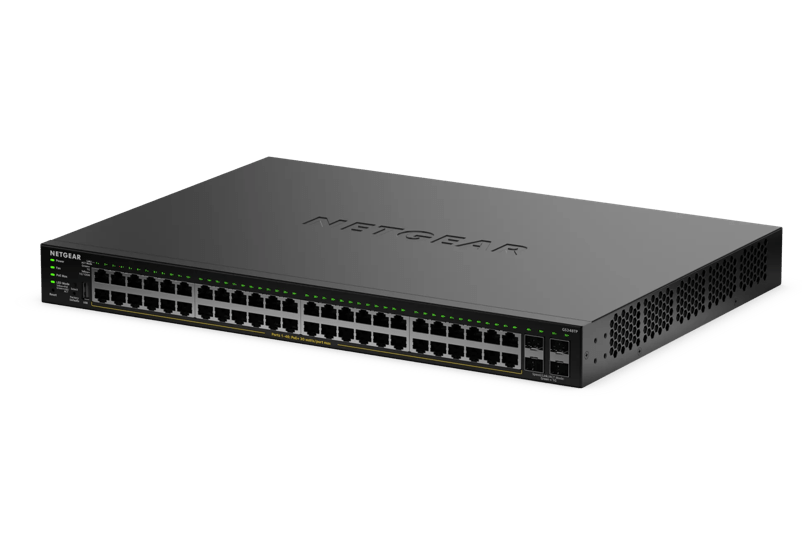 48-Port Gigabit Ethernet PoE+ Smart Managed Essentials Switch with 4 Dedicated SFP Ports (380W)